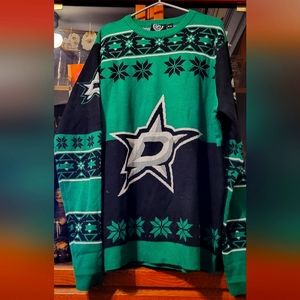 Dallas Stars Unisex Christmas Sweater 2XL